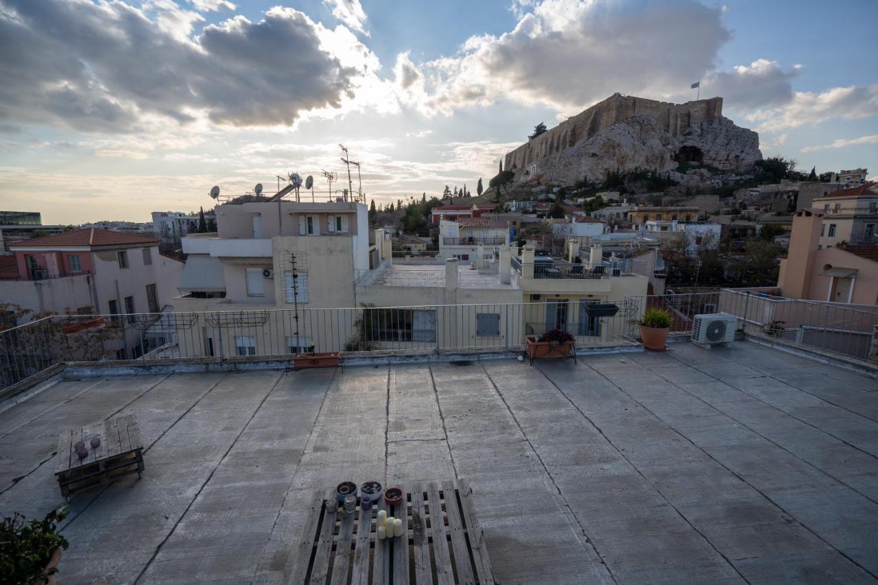 Plaka With Acropolis Rooftop View Access Athens Exterior photo