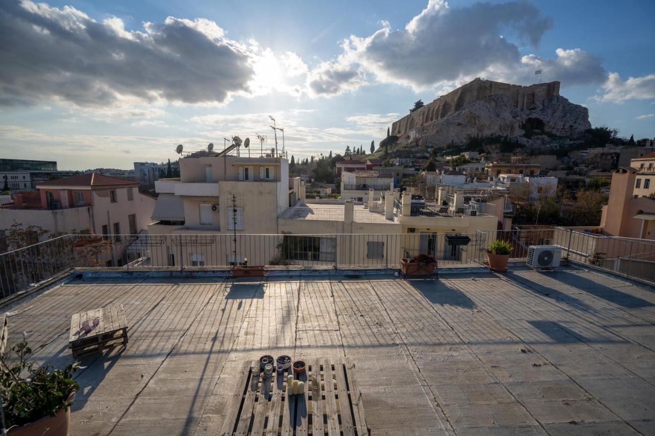 Plaka With Acropolis Rooftop View Access Athens Exterior photo